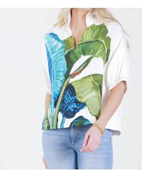 Emily Mccarthy - Bellamy Leaves Poppy Top - Lyst