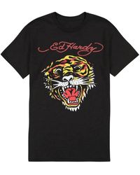 Ed Hardy - Retro Tiger T-shirt - Lyst
