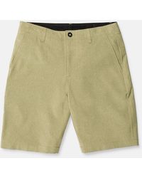 Volcom - Kerosene Hybrid Shorts - Khaki - Lyst