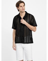 Guess Factory - Mersi Crochet Shirt - Lyst