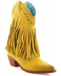Roan - Setup Fringe Western Boots - Lyst