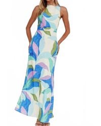 One And Only Collective - Perfect Petals Mosaic Maxi Dress - Lyst