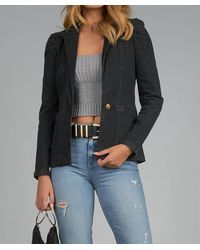 Elan - Puff Sleeve Blazer Jacket - Lyst