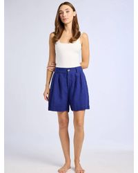 MILLE - Maxwell Linen Short - Lyst