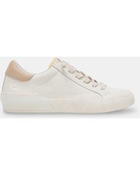 Dolce Vita - Zina Foam 360 Sneakers White Dune Recycled Leather - Lyst