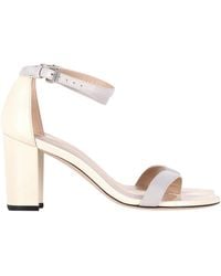 Stuart Weitzman - Nearlynude Sandal Heels - Lyst