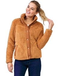 Free Country - Sherpa Butter Pile Jacket - Lyst