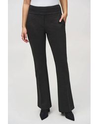 Joseph Ribkoff - Heavy Knit Flared Pull-On Pants - Lyst