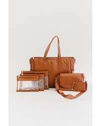 Fashnzfab - Signature Crossbody Shoulder Bag With Card Wallet - Lyst