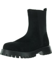 Vaneli - Zalika Zipper Faux Suede Chelsea Boots - Lyst