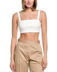 AMUR - Gabi Twill Top - Lyst