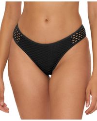 Becca - Castaway Textured Hipster Bikini Bottom Stretch Buu074 - Lyst