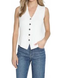 Drew - Juno Button Front Vest - Lyst