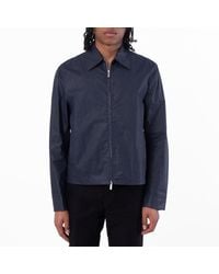 Ferragamo - Ferragamo Linen Blouson Jacket - Lyst