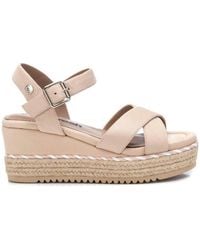 Xti - Suede Wedge Sandals - Lyst