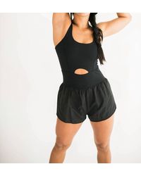 falcon park - Joy Athletic Romper - Lyst