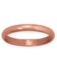 Fashnzfab - 2.5Mm Domed Solid Copper Ring - Lyst