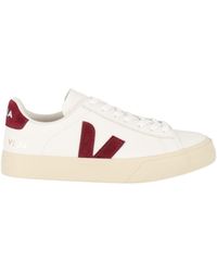 Veja - Campo Deep Suede Accent Low-Top Sneakers - Lyst