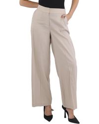 Tahari - Pocket Rayon Wide Leg Pants - Lyst