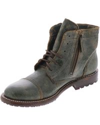 Bed Stu - Bonnie Ii Lace-up Leather Ankle Boots - Lyst