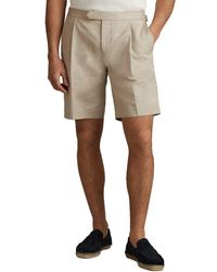 Reiss - Con Linen Formal Side Short - Lyst