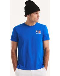 Nautica - Sailing Team Graphic T-Shirt - Lyst