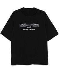 Undercover - Graphic Print Crew Neck T-Shirt - Lyst