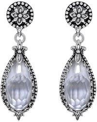 Konstantino - Silver Pearl Earrings - Lyst