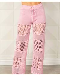 French Kyss - Crochet Pant - Lyst