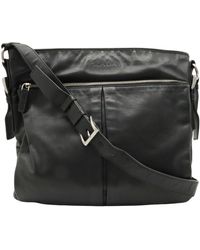 Prada - Messenger Leather Shoulder Bag (pre-owned) - Lyst