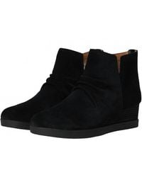 Dansko - Stephanie Waterproof Suede Bootie - Lyst