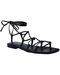 Marc Fisher - Calivia Faux Leather Ankle Strap Gladiator Sandals - Lyst