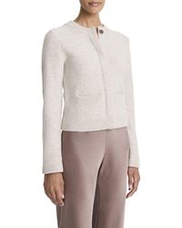 Vince - Shrunken Boiled Cashmere Jacket - Lyst