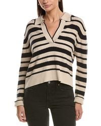 Jonathan Simkhai - Miller Silk-Blend Polo Sweater - Lyst