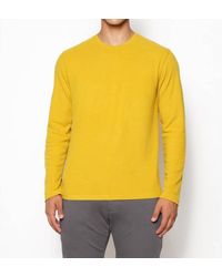 Postmarc - Stretch Knit Long Sleeve Crew Pullover - Lyst