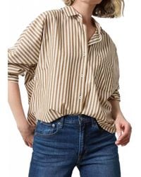 Lilla P - Dolman Sleeve Button Down Shirt - Lyst