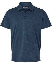 AllPro - Performance Mlange Polo - Lyst