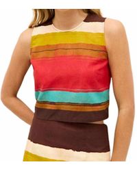 Marie Oliver - Fallon Crew Neck Sleeveless Top - Lyst