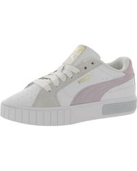 PUMA - Cali Leather Trainers Casual And Fashion Sneakers - Lyst