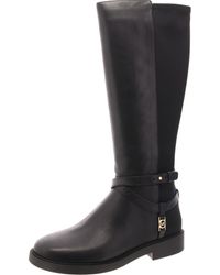 MICHAEL Michael Kors - Abigail Zip Up Slip On Knee-High Boots - Lyst
