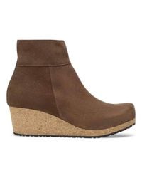 Birkenstock - Ebba Suede Leather Booties - Lyst