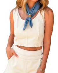 Habitual - Frayed Crop Top - Lyst