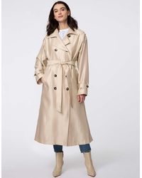 Bernardo - Db Textured Trench Ct - Lyst