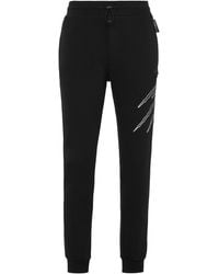 Philipp Plein - Loose Fit Jogging Pants Lamina Scratch - Lyst