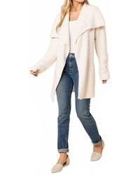 Softies - Ultra-Marshmallow Wrap Cardigan - Lyst