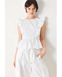 TRUEDAMES - Blossom Woven Top - Lyst