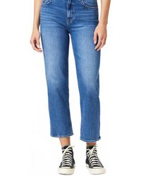 Mavi - Savannah High Rise Straight Leg Jean - Lyst