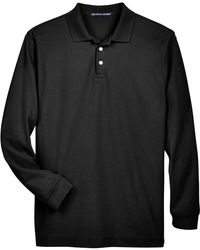 Devon & Jones - Pima Piqu Long Sleeve Polo - Lyst