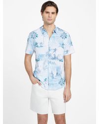 Guess Factory - Ermanno Printed Shirt - Lyst
