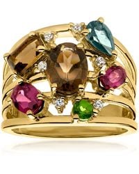 Ross-Simons - Smoky Quartz And Multi-Gemstone Ring - Lyst